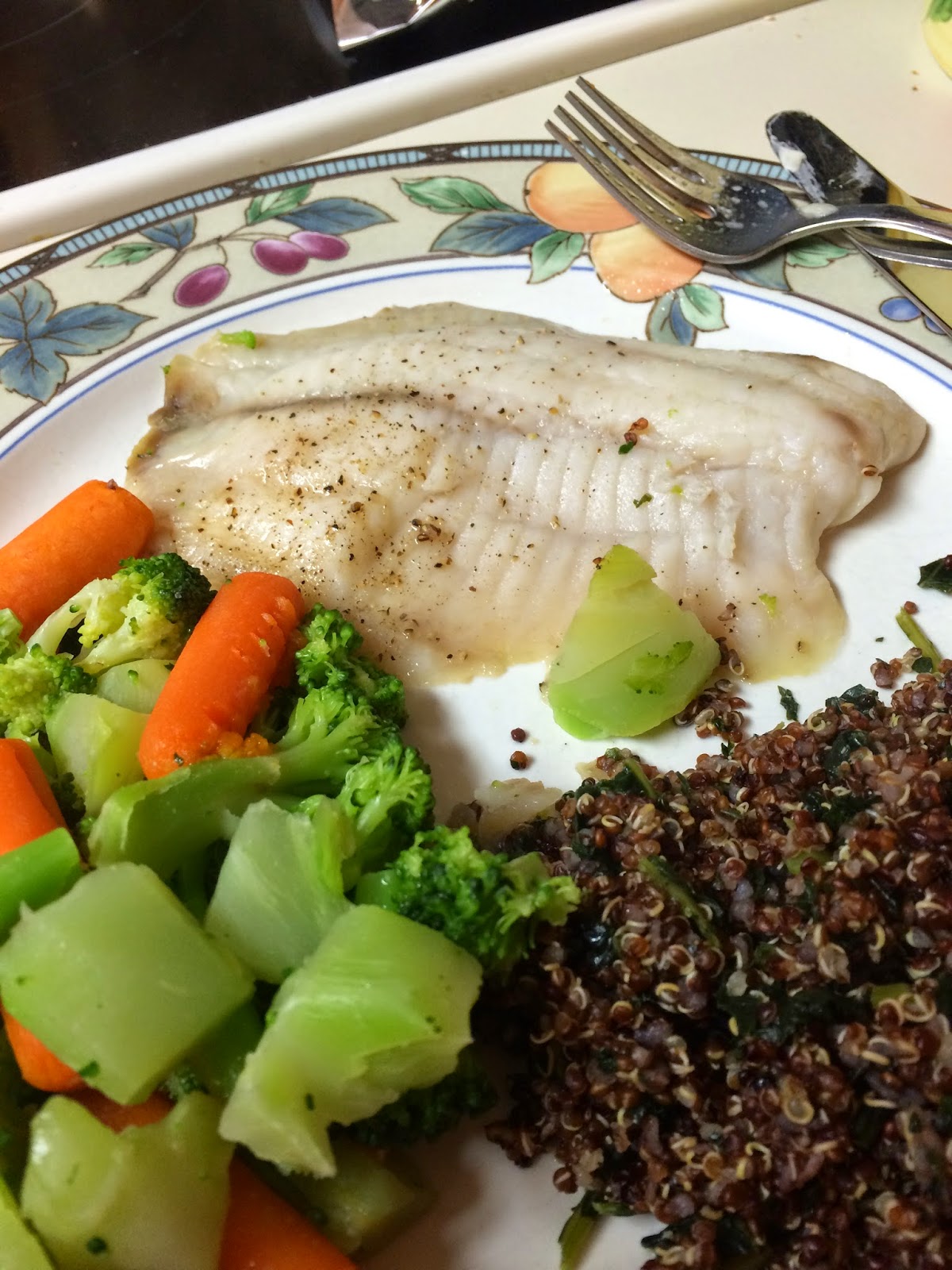 The Busy Moms' Recipe Box Easy White Fish & Veggies